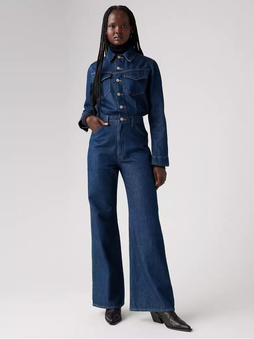 Like New Levi's Premium Denim
Western Jumpsuit